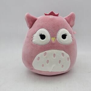 Squishmallows Bri The Pink Owl Plush Stuffed Animal Toy